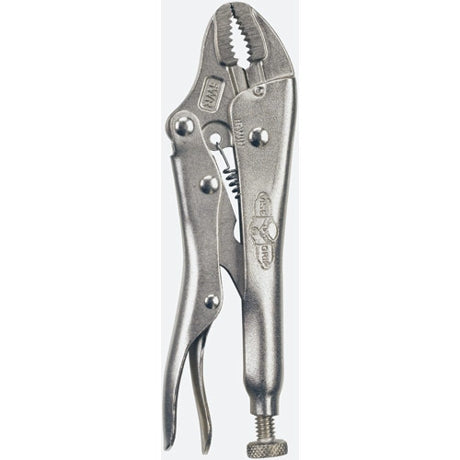 Irwin Vise-grip Original 0902l3 Locking Plier, 1-1/8 In Jaw Opening, Curved, Nickel Jaw, Plain-grip Handle