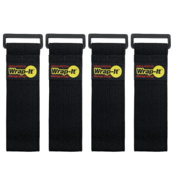 Wrap- It Storage Super-stretch Storage Straps - 12-in. (4-pack)