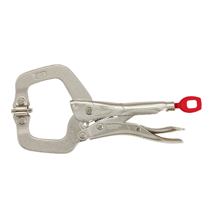 Milwaukee 6" Torque Lock Locking C-clamp With Swivel Jaws