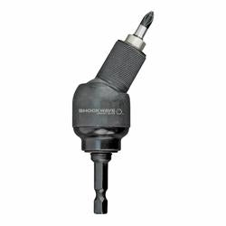 Milwaukee Shockwave 48-32-2301 Bit Holder With C-ring, 1/4 In Hex Shank, Steel