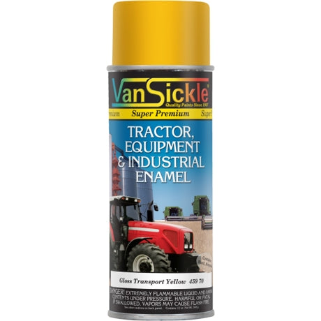 Van Sickle Tractor, Equipment & Industrial Enamel Transport Yellow - Spray Paint