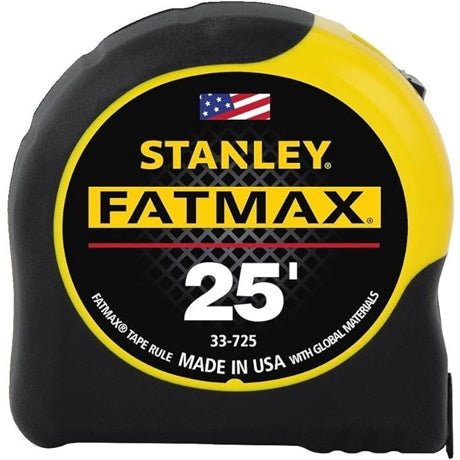 Stanley 33-725 25 Ft Stanley Fatmax Classic Tape Measure