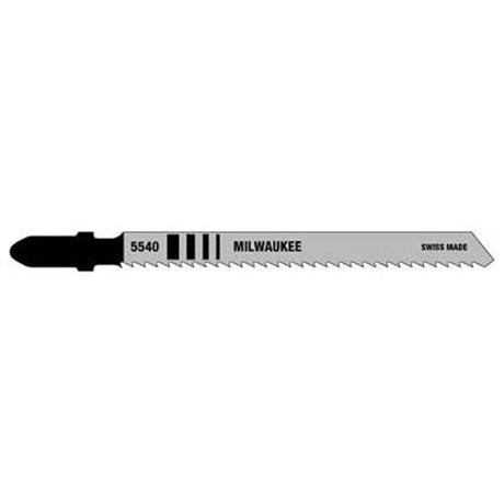 Milwaukee Jig Saw Blade Hcs 4" 10tpi T-shank