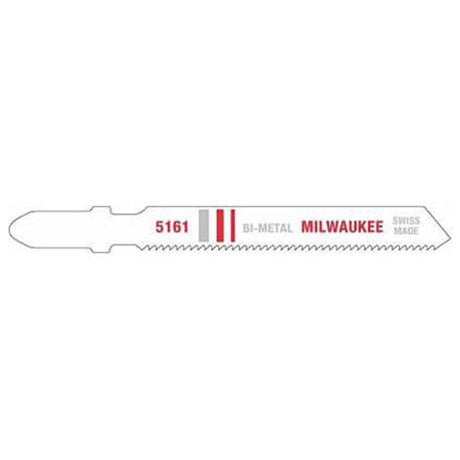 Milwaukee 3" 24 Tpi Bi-metal Jig Saw Blade (5 Pk)