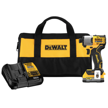 Dewalt Powerstack 20v Max Battery Impact Driver Kit