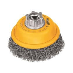 Dewalt 3" X 5/8"-11 Hp .014 Carbon Crimp Wire Cup Brush Dw4920