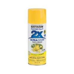 Rust-oleum Painter's Touch Ultra Cover 2x Gloss Spray Paint 12oz Sun Yellow