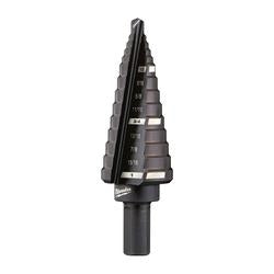 Milwaukee #8 Step Drill Bit, 1/2" - 1" By 1/16"