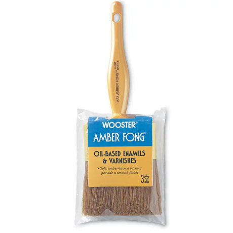 Wooster Brush Company 1123 Magikoter Amber Fong General Purpose Paint Brush 3″