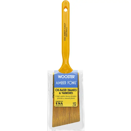 Wooster Brush Company 1233 Magikoter Amber Fong Angle Sash Paint Brush 2″