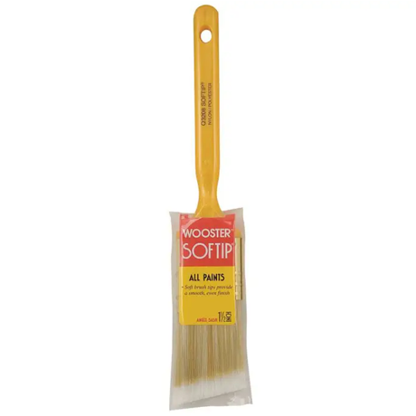 Wooster Brush Company 1-1/2″ Magikoter Golden Sof Tip General Purpose Angle Sash Paint Brush