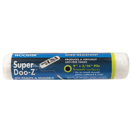 Wooster Brush Company 9″ X 3/16″ Nap Super Doo-z Shed-resistant Roller Cover