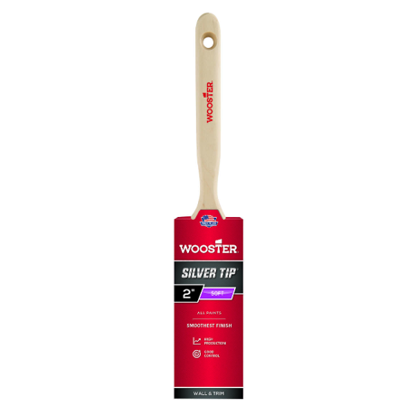 Wooster Brush Company Silver Tip 2 In. Flat Paint Brush