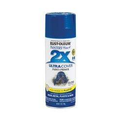Rust-oleum Painter's Touch Ultra Cover 2x Gloss Spray Paint 12oz Deep Blue