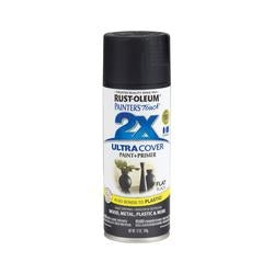 Rust-oleum Painter's Touch Ultra Cover 2x Matte Spray Paint 12oz Flat Black