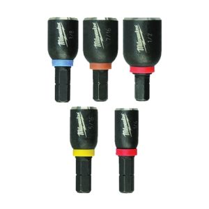Milwaukee Shockwave 5pc Insert Nut Driver Set