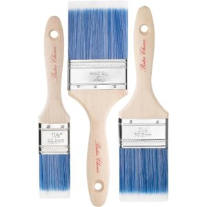 Bates- Paint Brushes for Walls, 3 Pack, 1.5”, 2.5” & 3”