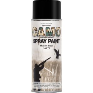 Van Sickle Camo Permanent Enamel Spray Paint - Shadow Black