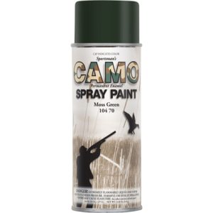 Van Sickle Camo Permanent Enamel Spray Paint - Moss Green