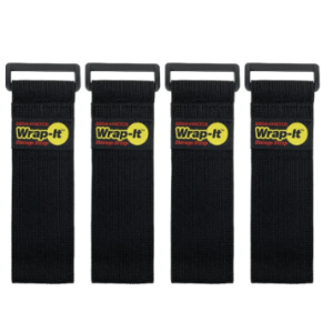 Wrap- It Storage Super-stretch Storage Straps - 12-in. (4-pack)