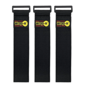 Wrap- It Storage Super-stretch Storage Straps - 18-in. (3-pack)