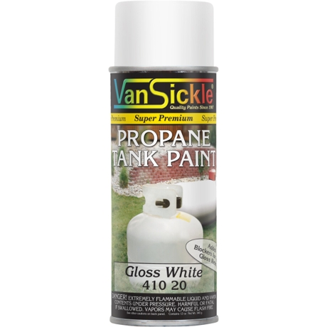 Van Sickle Propane Tank Paint Spray - Gloss White