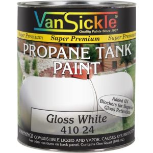 Van Sickle Propane Tank Paint Gloss White Paint - 1 Quart