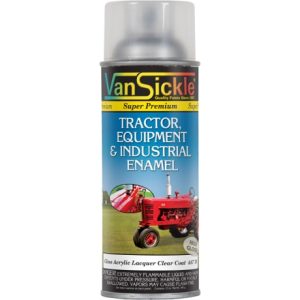 Van Sickle Tractor, Equipment & Industrial Enamel Clear Coat - Spray Paint