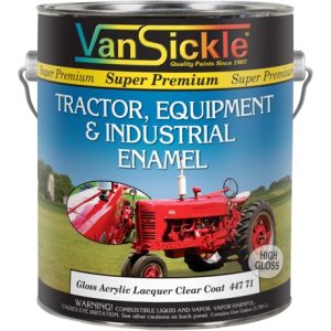 Van Sickle Tractor, Equipment & Industrial Enamel Clear Coat - 1 Gallon