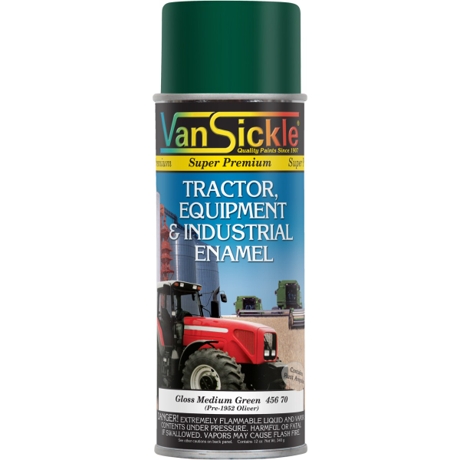 Van Sickle Tractor, Equipment & Industrial Enamel Medium Green - Spray Paint