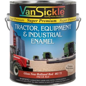 Van Sickle Tractor, Equipment & Industrial Enamel New Holland Red Paint - 1 Gallon