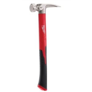 Milwaukee 19 Oz. Smooth Face Poly/fiberglass Handle Hammer