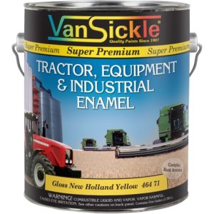 Van Sickle Tractor, Equipment & Industrial Enamel New Holland Yellow Paint - 1 Gallon