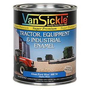 Van Sickle Tractor, Equipment & Industrial Enamel Industrial Ford Blue Paint - 1 Quart