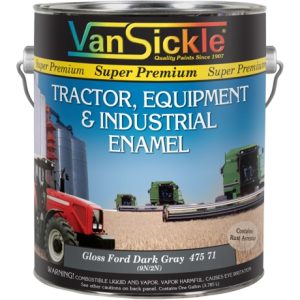 Van Sickle Tractor, Equipment & Industrial Enamel Dark Ford Gray Paint - 1 Gallon