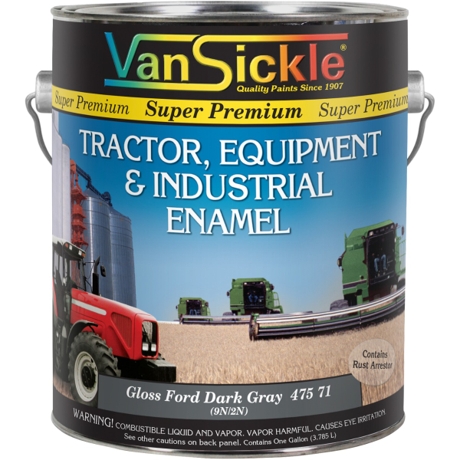 Van Sickle Tractor, Equipment & Industrial Enamel Dark Ford Gray Paint - 1 Gallon