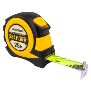 Komelon Self Lock Evolution Measuring Tape - 25 Feet
