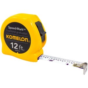 Komelon Sm3912 Speed Mark Tape Measure 12'
