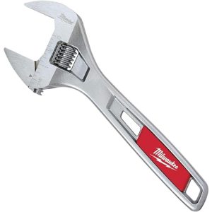 Milwaukee 8 In. Wide Jaw Adjustable Wrench