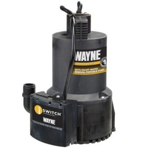 Wayne 1/4hp Automatic On/off Electric Water Removal Pump Eeaup250