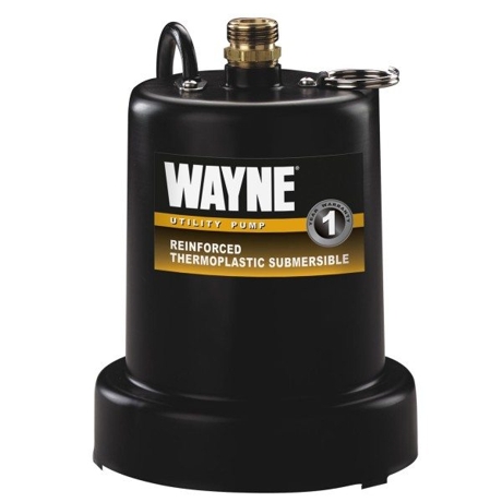 Wayne 1/4 Hp Thermoplastic Utility Pump Tsc130