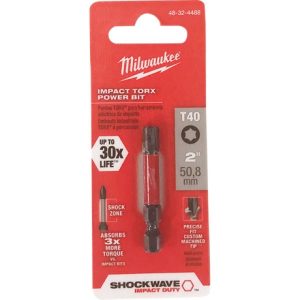 Milwaukee Impact Torx Power Bit T40 2"