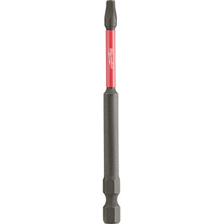 Milwaukee Shockwave™ 3-1/2” Impact Square Recss #2 Power Bit