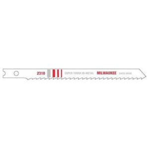 Milwaukee 4-1/8" 10 Tpi Bi-metal Jig Saw Blade (5 Pk)