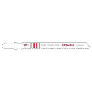 Milwaukee Jig Saw Blade Bi-metal 4" T-shank 10t