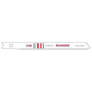 Milwaukee 3-5/8" 14 Tpi Bi-metal Jig Saw Blade (5 Pk)