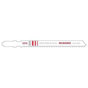 Milwaukee Jig Saw Blade Bi-metal 10 Tpi 4 In. 5pk.
