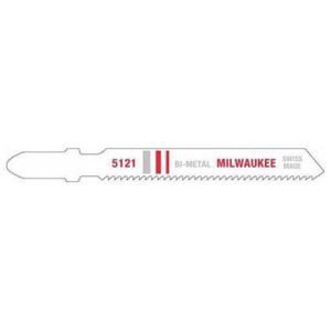 Milwaukee 3" 18 Tpi Bi-metal Jig Saw Blade (5 Pk)