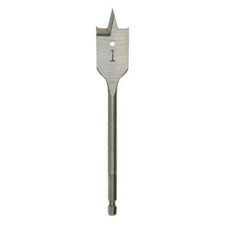Milwaukee Flat Boring Bit 6"-9/16" X 6"
