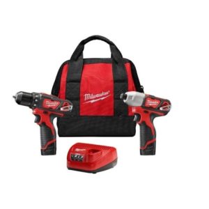 Milwaukee M12 12-volt Cordless Drill Driver/impact Driver Combo Kit